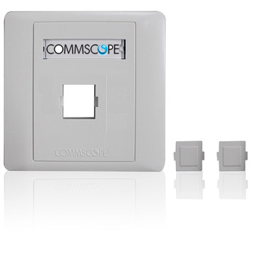 COMMSCOPE Face Plate (Single Shutter), Brand: Systimax