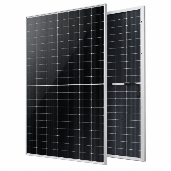 AIKO A650-GRH66Dw 650W N-Type ABC Dual Glass Bifacial Solar Panel