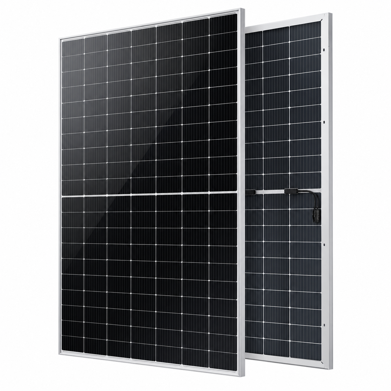 AIKO A650-GRH66Dw 650W N-Type ABC Dual Glass Bifacial Solar Panel