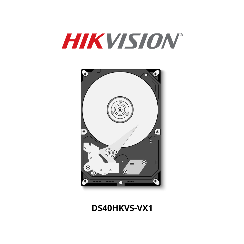 DS40HKVS-VX1 Hikvision DS40HKVS-VX1 4TB 3.5″ SATA HDD / Hard-drive / Hard-disk – Surveillance Grade – 5400RPM