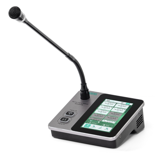 DSPPA MAG6585 Compact IP PA Paging Microphone with 4.3 Touch Screen