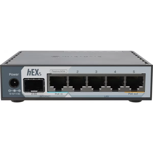 Product Name MikroTik hEX S E60iUGS 5-Port Gigabit Router with SFP