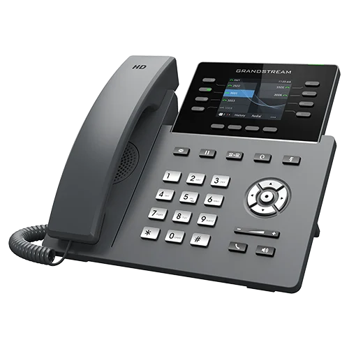 Grandstream GRP2624 8-Line Professional IP Phone with Wi-Fi, Bluetooth & PoE