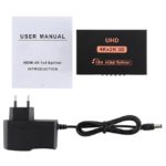 HDMI Splitter 1x4 3D, 4K 2K Ultra HD
