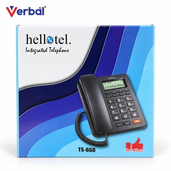 Hellotel TS-660 Integrated Telephone Set VERBAL