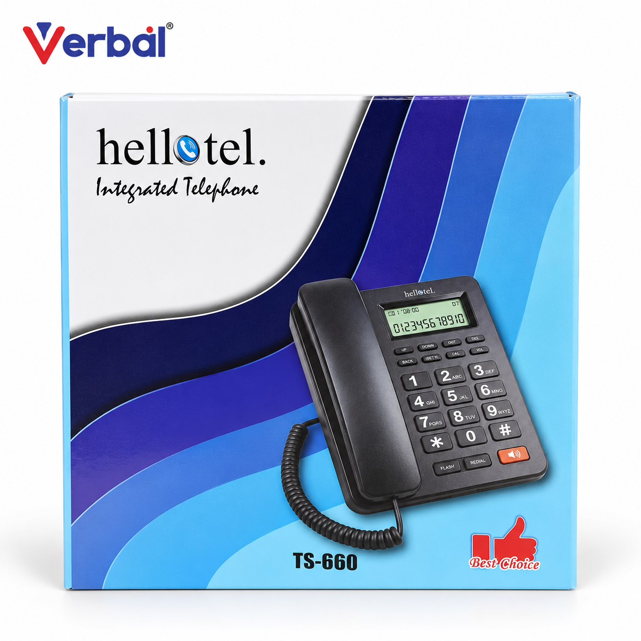 Hellotel TS-660 Integrated Telephone Set VERBAL