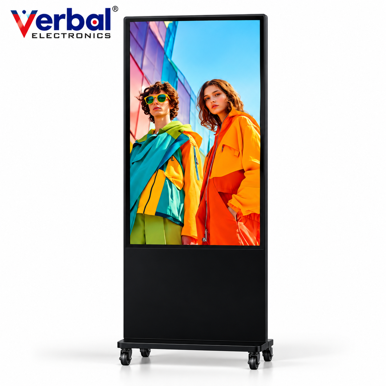 Hikvision DS-D6055UT-D/S 55 Inch 4K UHD Touch Floor Standing Digital Signage