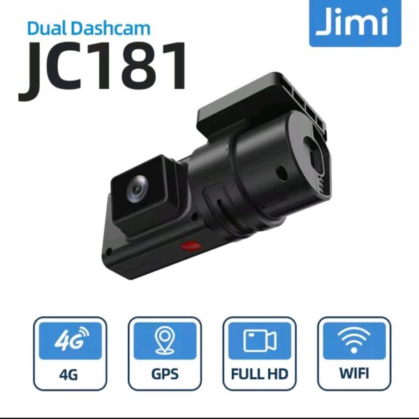 JIMI JC181 Dual-Channel Dash Camera