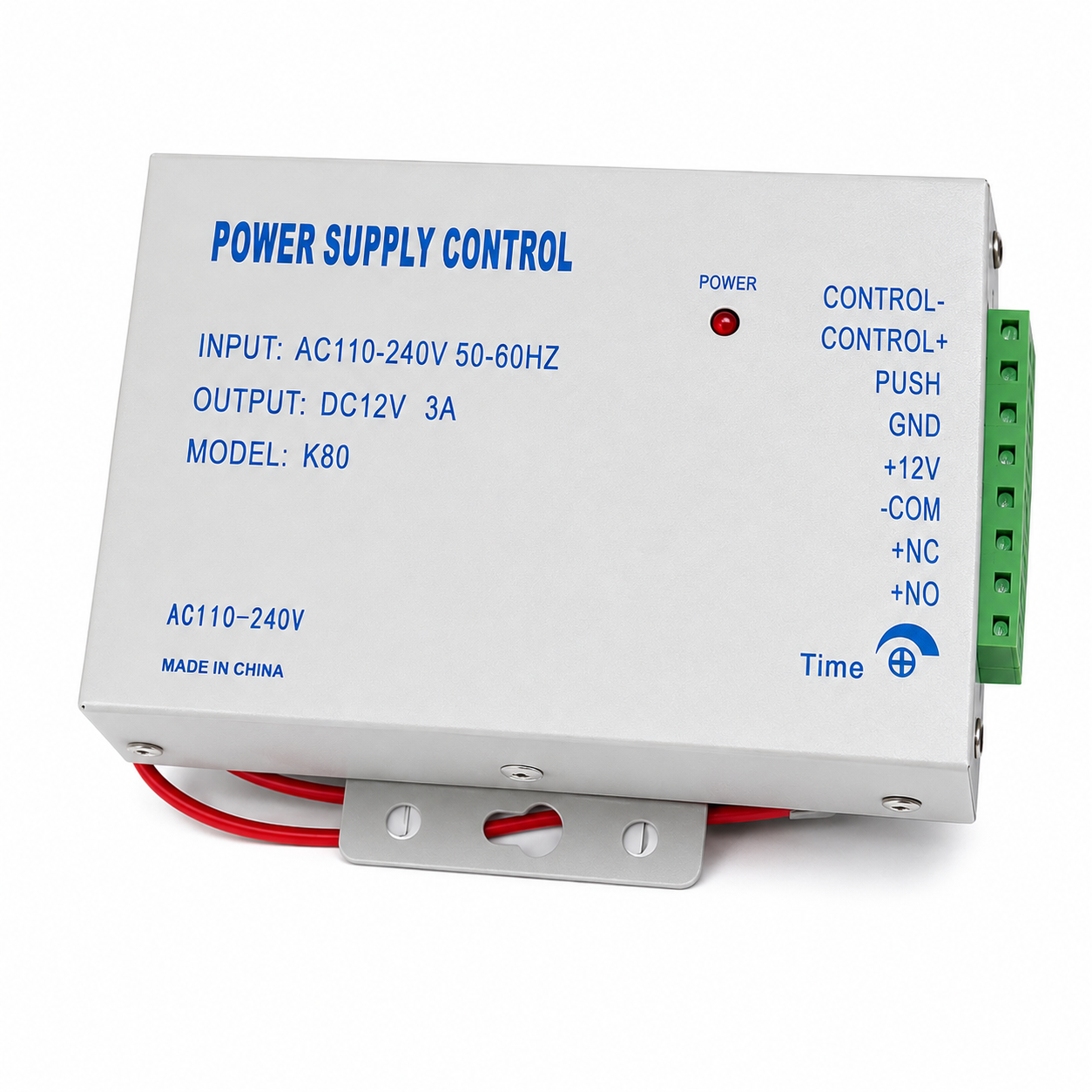 K80 12V 3A Power Supply for Door Access Control, Intercom & Doorbell