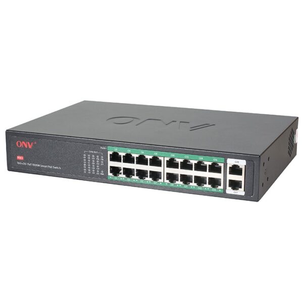 ONV H3016PS 18-Port Full Gigabit PoE switch
