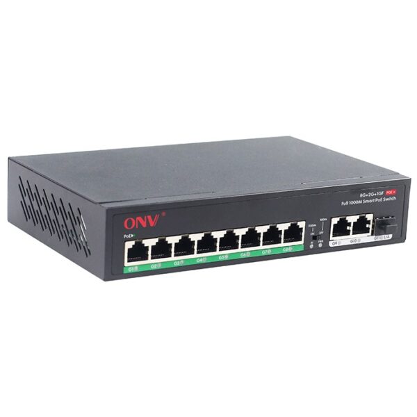 ONV H3108PFD Full Gigabit 11-Port PoE switch