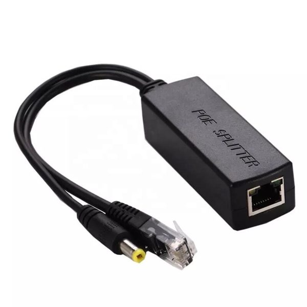 PoE Splitter 48V to 12V 2A1A Gigabit IEEE 802.3afat