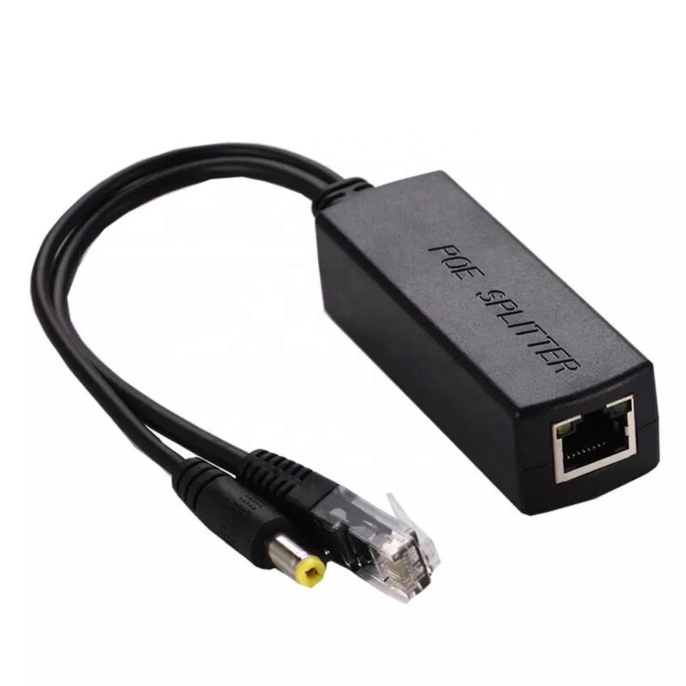 PoE Splitter 48V to 12V 2A1A Gigabit IEEE 802.3afat