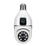 V380 Dual Lens PTZ Bulb Camera - Image 2