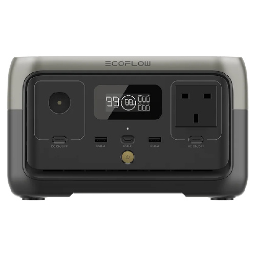EcoFlow RIVER 2 Portable Power Station 256Wh LiFePO4 300W