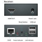 HDMI To Cat-6 USB EXTENDER  Up To 150 Meter - Image 6