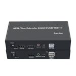 KVM Fiber Extender 20KM Over TCP/IP (HDMI TO Fiber 20KM) - Image 2